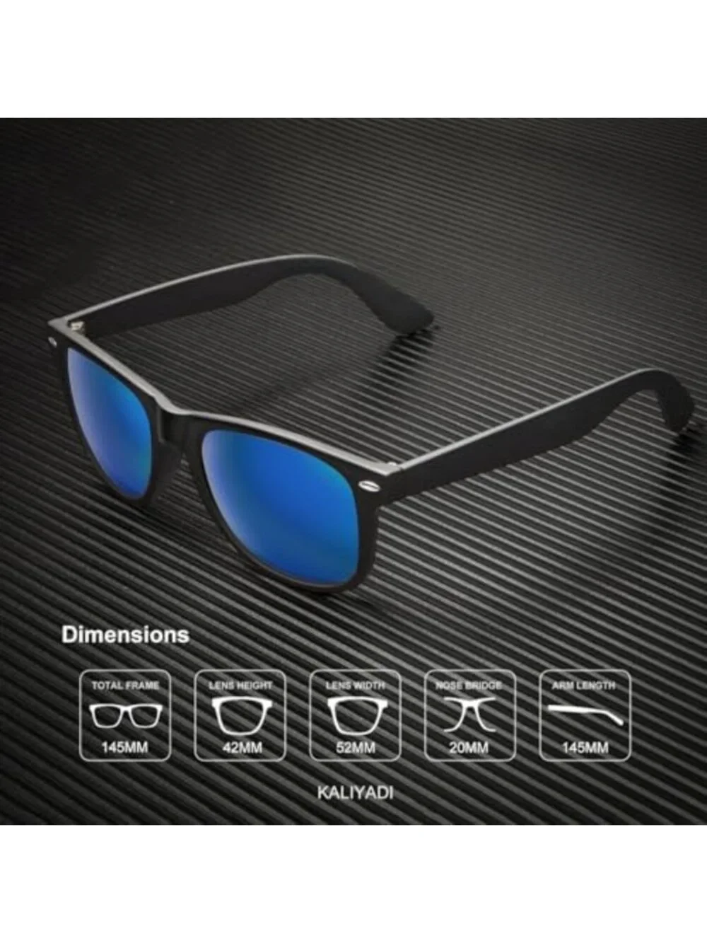 Stylish Polarized Sunglasses for Men & Women - Matte Finish, UV Protection, 3